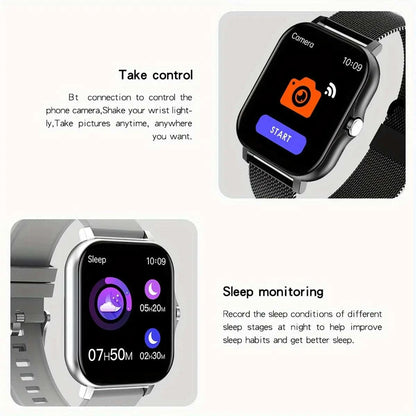 Smart Watch For Android IOS Watches 1.83inch HD Display Bluetooth CallThe Plug