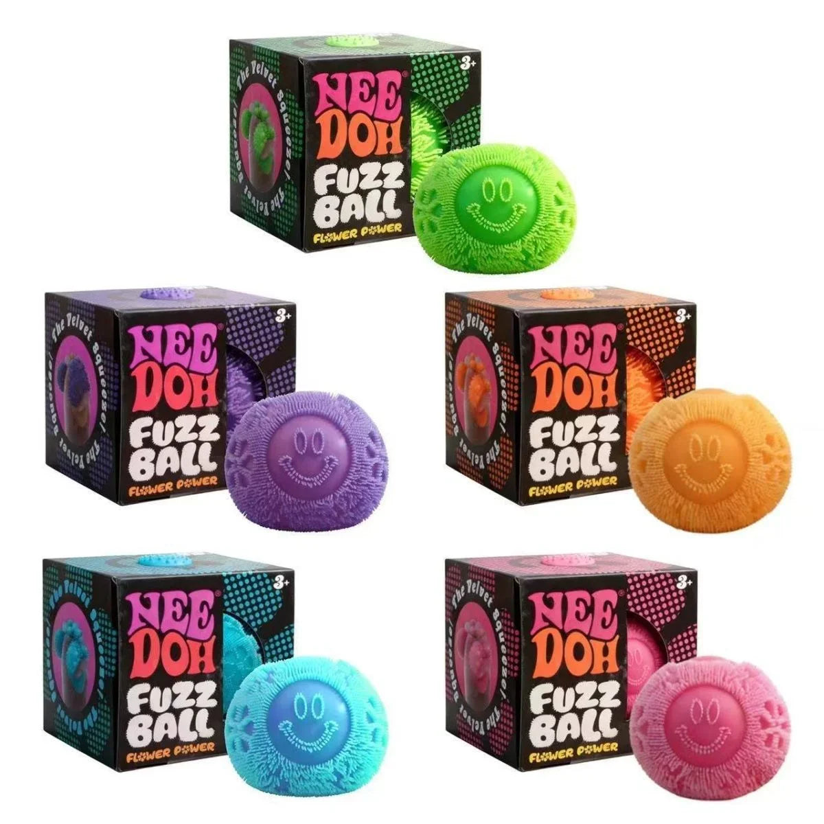New Needoh Plush Ball for Relieving Stress, Pinching, and Releasing EmThe Plug