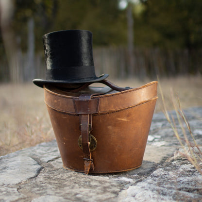 Antique Silk Top Hat in Original Case