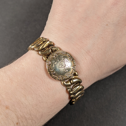 1940s Stretch Bracelet Locket