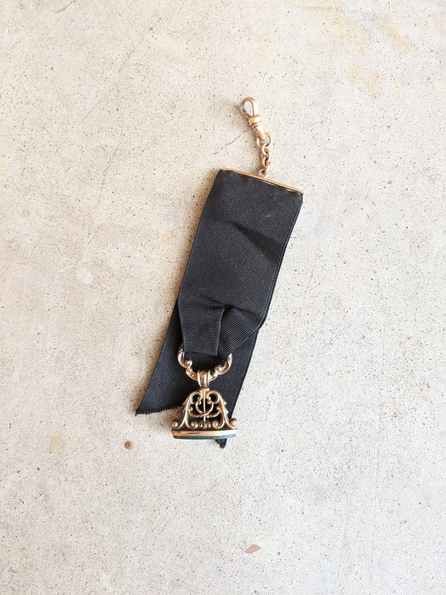 1890s-1900s Bloodstone Watch Fob