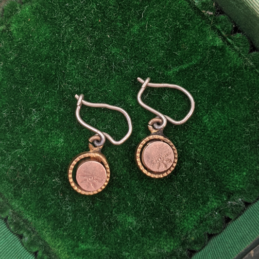 Victorian Gold Filled Ear Drops