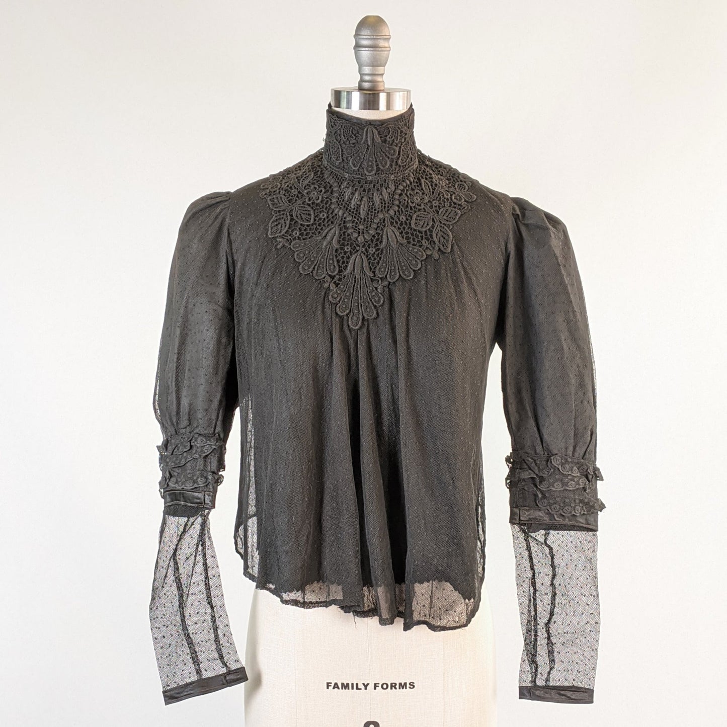 Edwardian Net Lace Shirtwaist