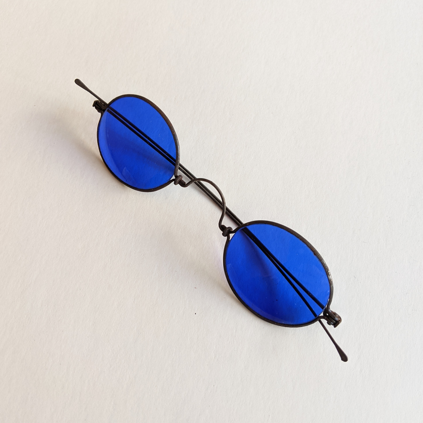 19th C. Blue Tinted Glasses
