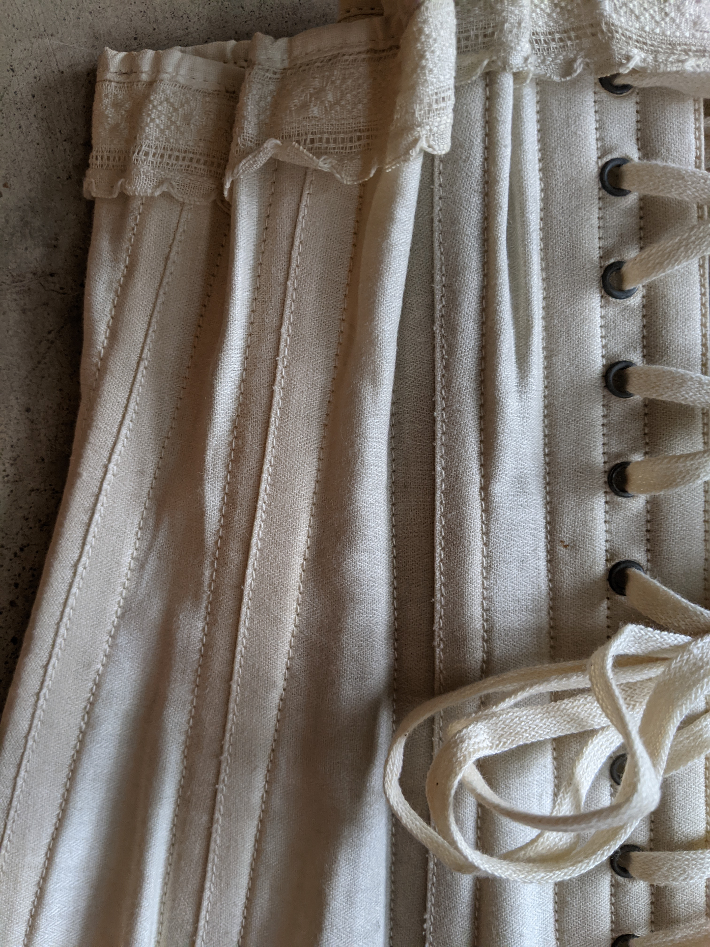 1910s Deadstock Corset - 22" - #6