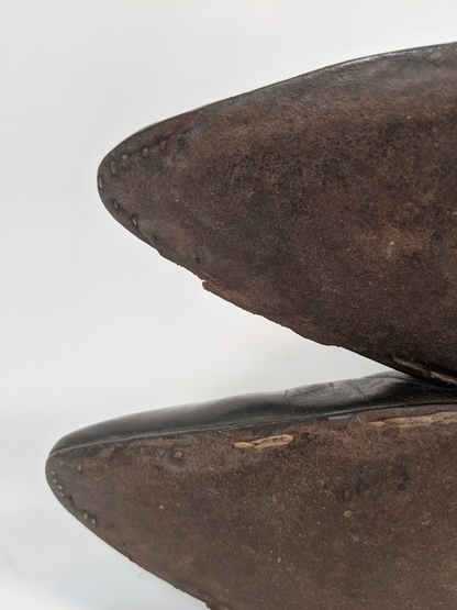 1910s-20s Black Boots | Approx Sz 7