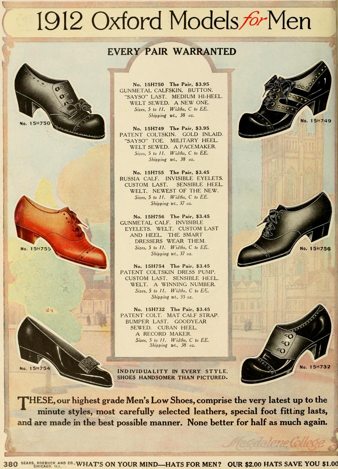 1910s Oxfords | Study Display Repair