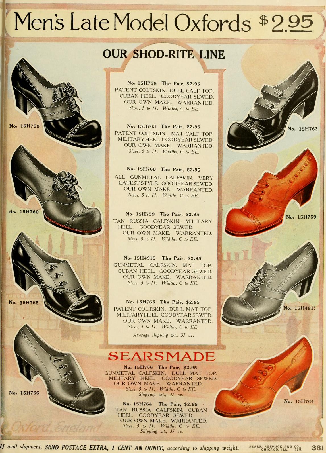 1910s Oxfords | Study Display Repair