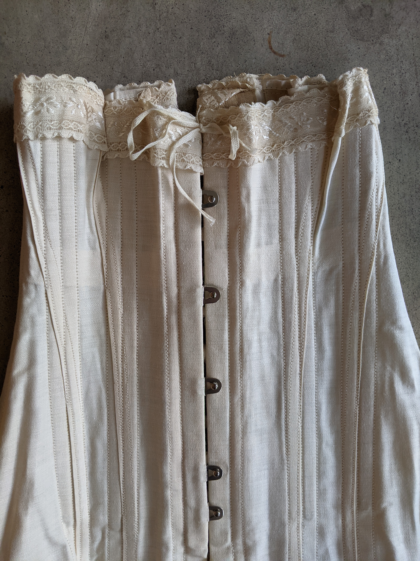 1910s Deadstock Corset - 19" - #1