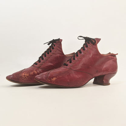 1880s - 1890s Lace Up Shoes