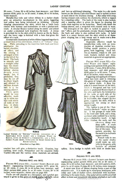 1900s Black Silk Bishop Sleeve Wrap Blouse