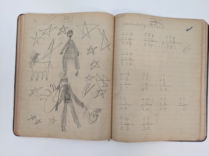 1920s Child's Notebook