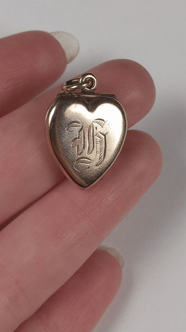 1840s Heart Locket