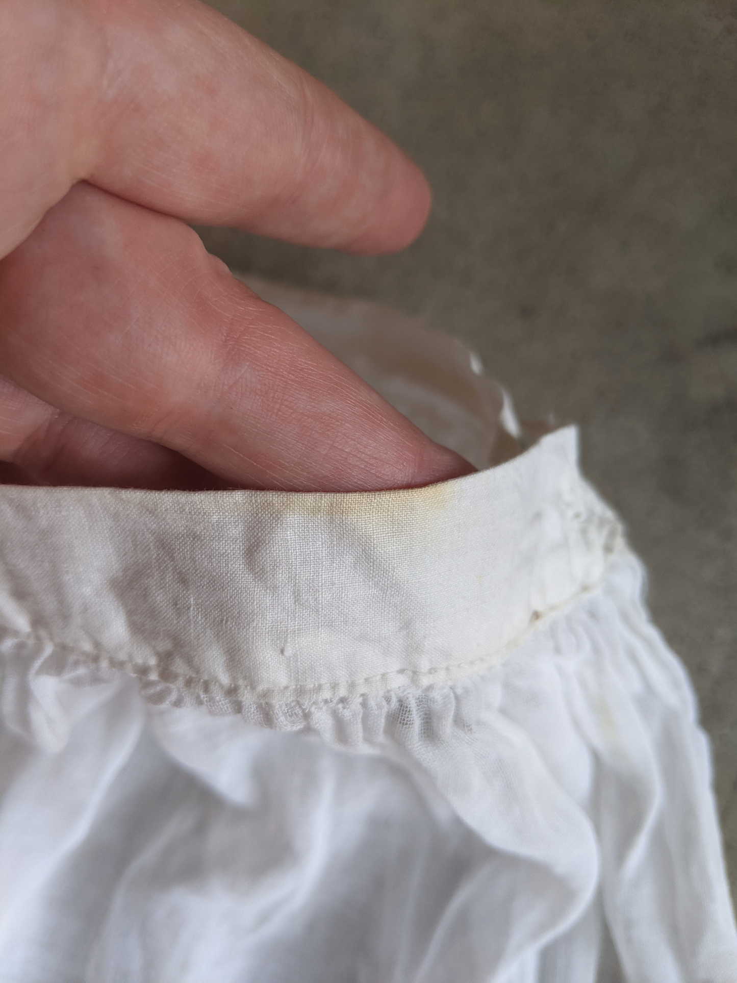 1910s Cotton Lawn Petticoat or Skirt