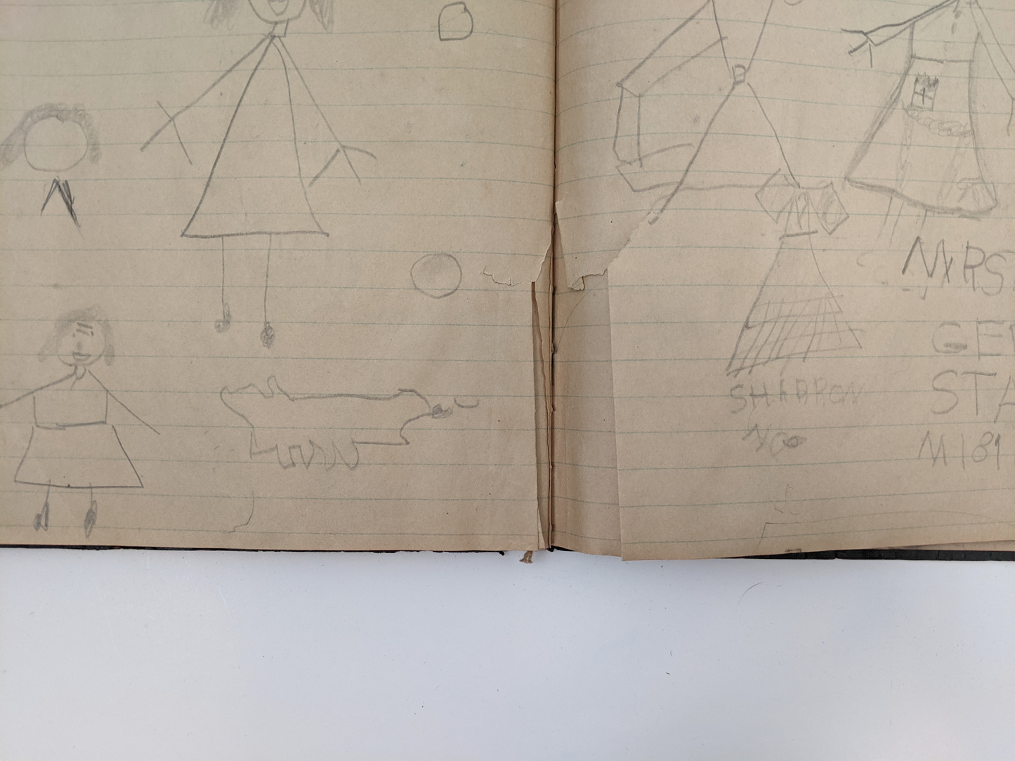 1920s Child's Notebook