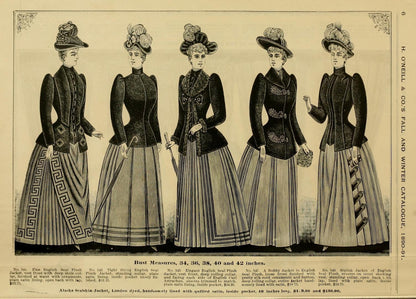 c. 1890 Silk "Seal" Plush Jacket