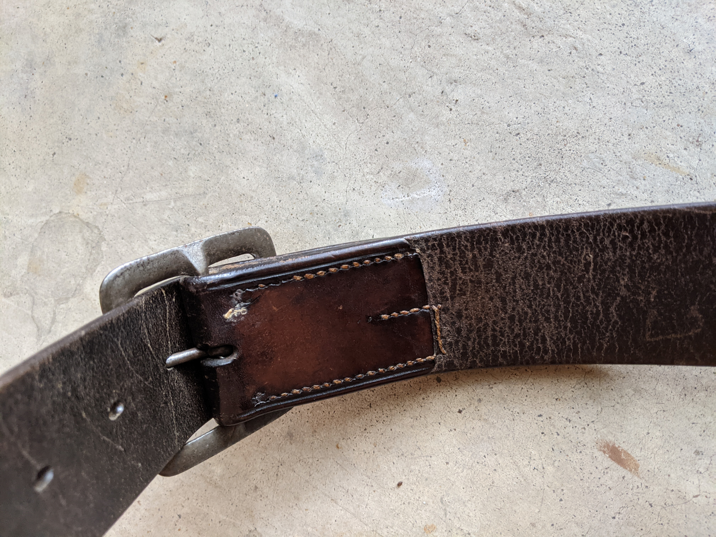 Early Vintage Leather Belt