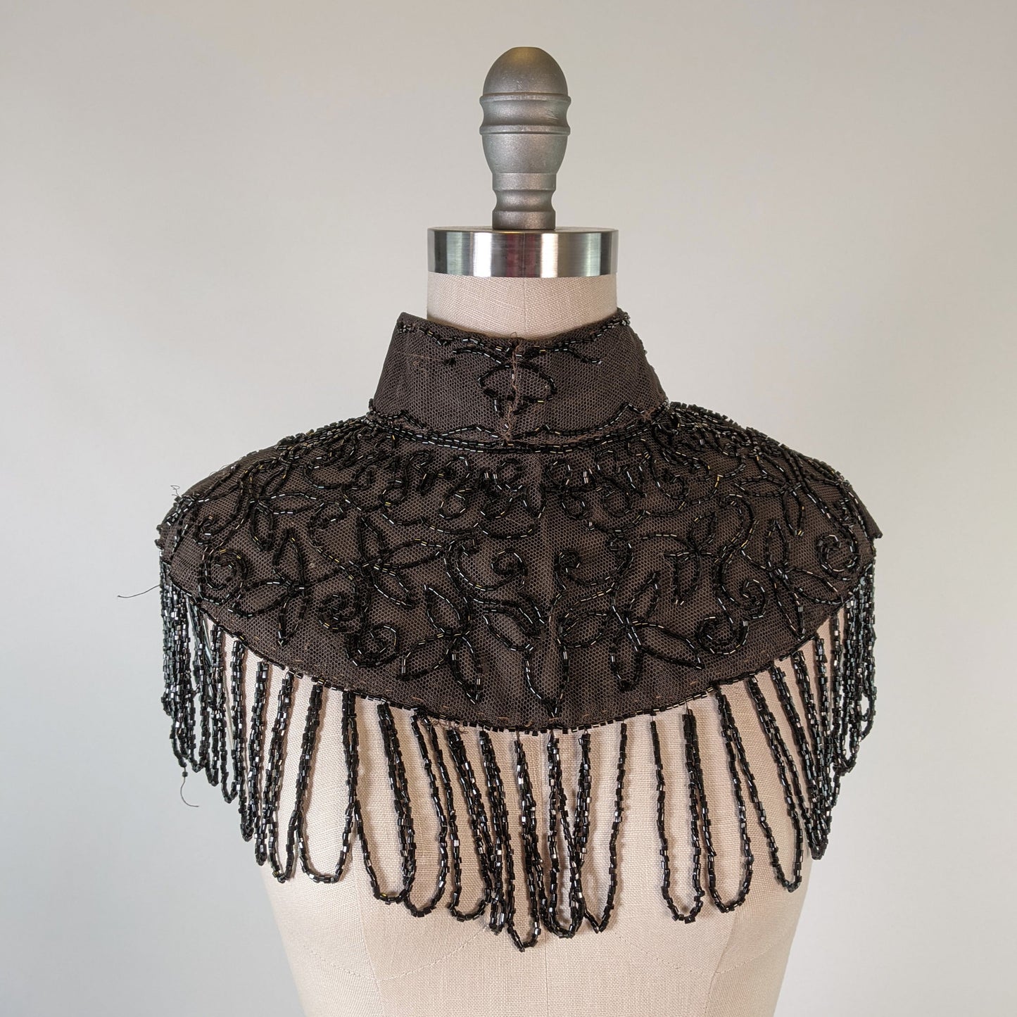 1890s Beaded Collar
