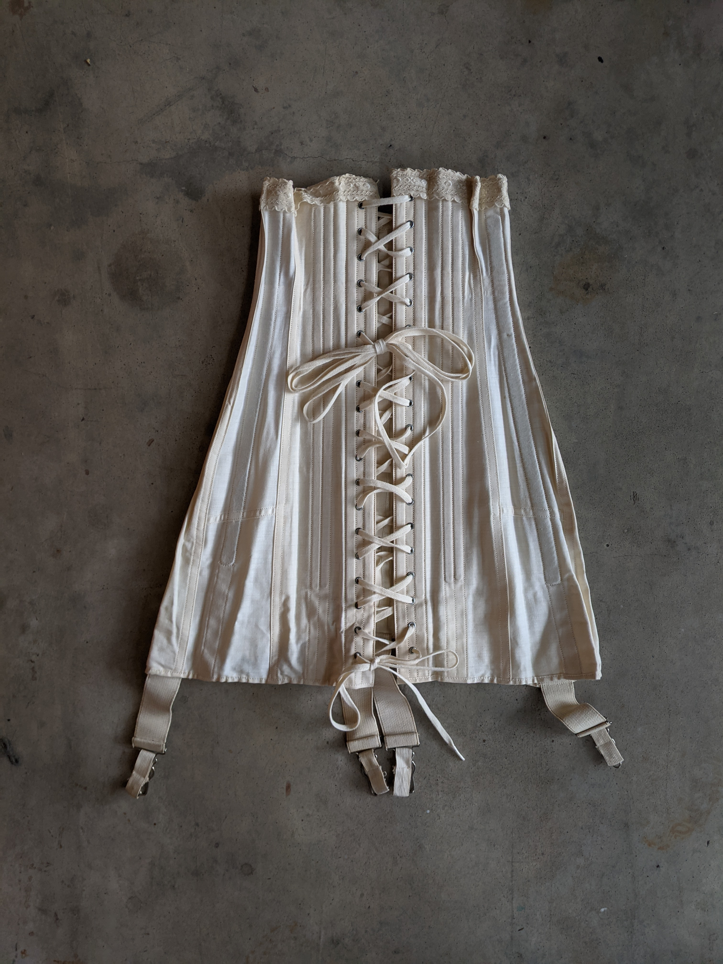 1910s Deadstock Corset - 21" - #3
