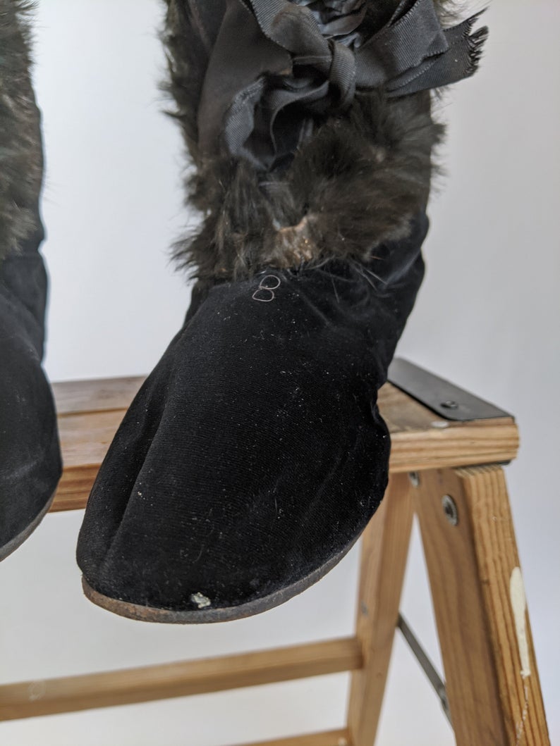Late Victorian Carriage Boots | 7.5-8