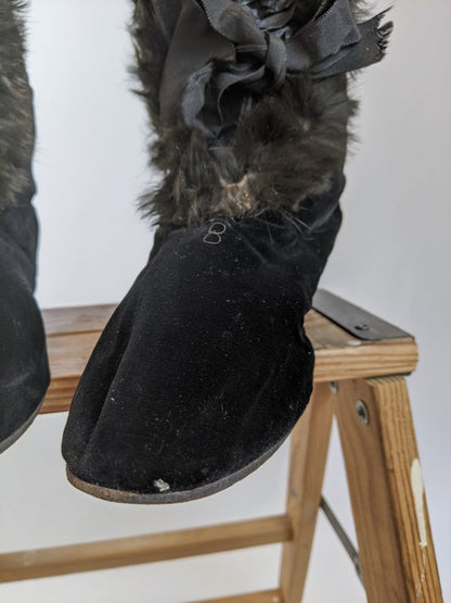 Late Victorian Carriage Boots | 7.5-8
