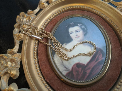 1880s-1890s 10K Gold Chain | 16" 4.6g