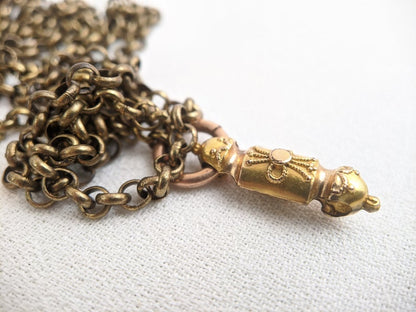 Victorian Etruscan Revival Belcher Chain