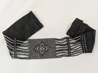 1910s-1920s Beaded Choker Collar Necklace