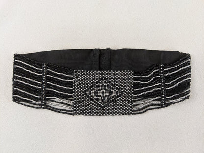 1910s-1920s Beaded Choker Collar Necklace
