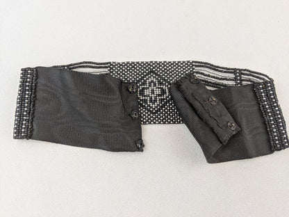 1910s-1920s Beaded Choker Collar Necklace
