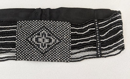 1910s-1920s Beaded Choker Collar Necklace