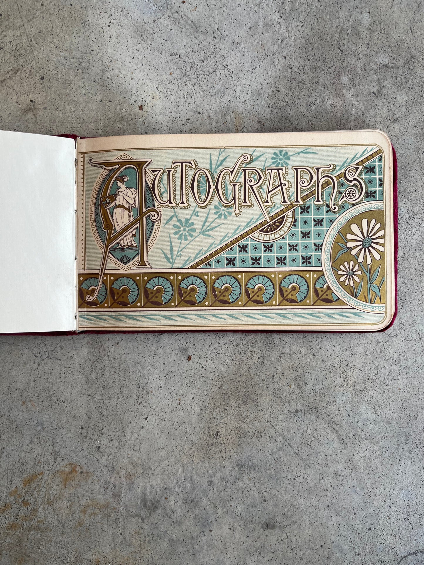 1880s Autograph Book