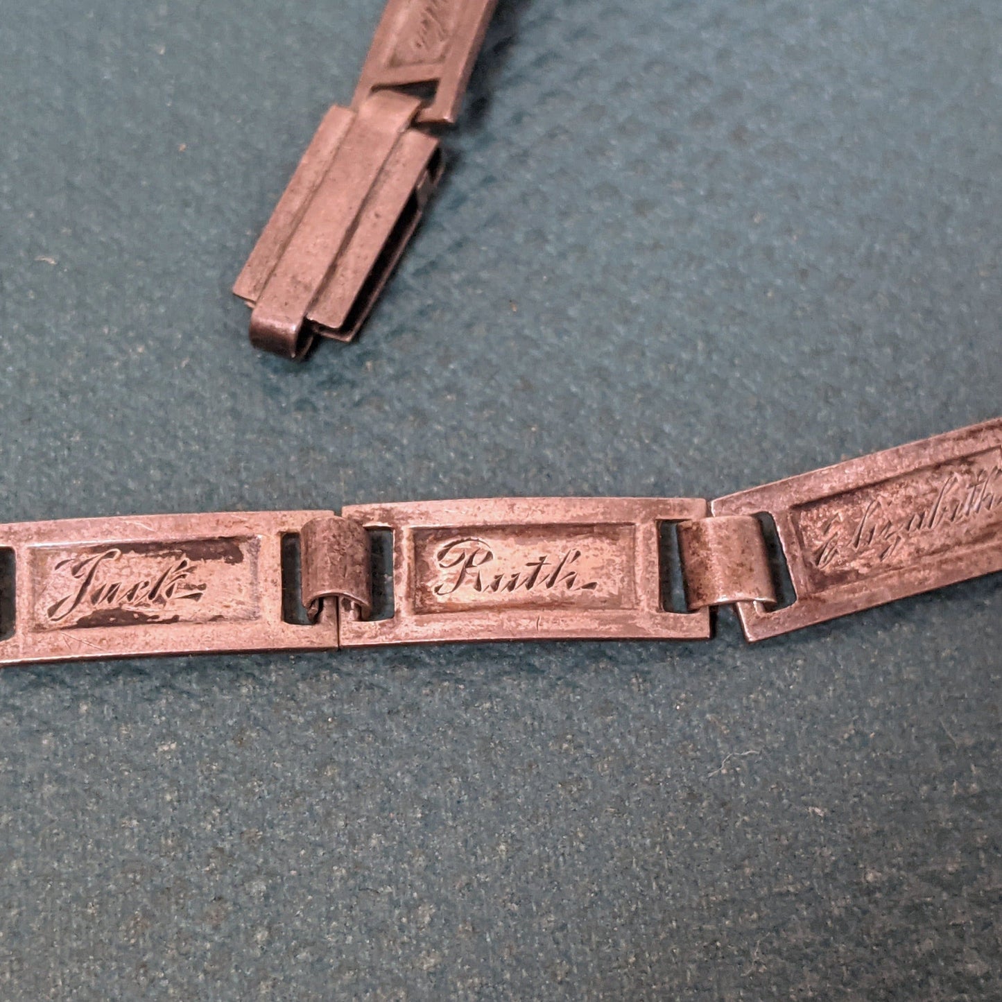RESERVED | Silver Bob O Link Friendship Bracelet