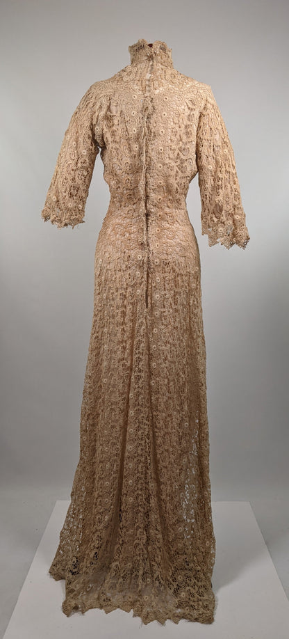 Edwardian Irish Lace Dress