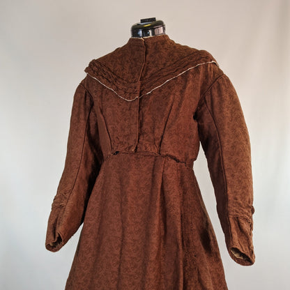 1850s-1860s Wool Dress