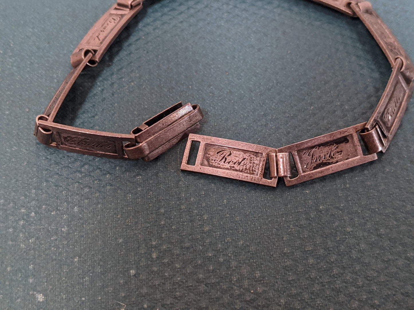 RESERVED | Silver Bob O Link Friendship Bracelet
