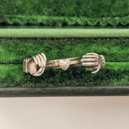 Sterling Silver Fede Puzzle Ring