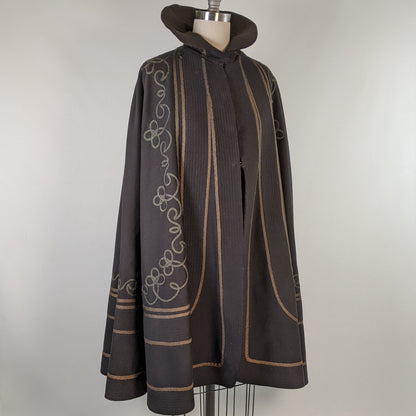 1890s Wool Cape