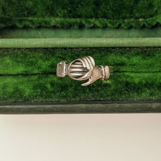 Sterling Silver Fede Puzzle Ring