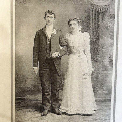 c. 1899 Wedding Dress with Provenance